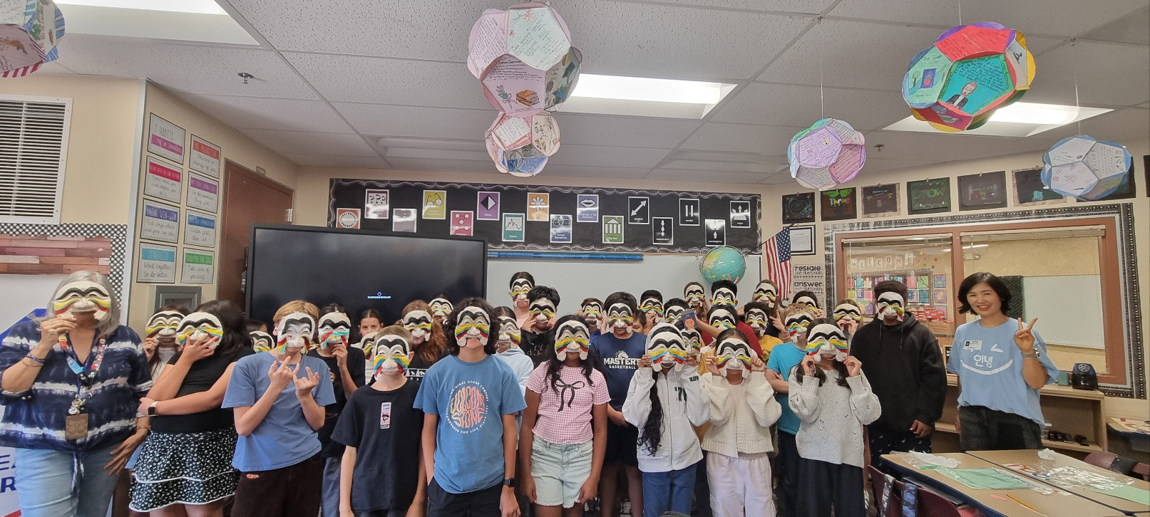 K-Culture Outreach Program, It was a pleasure to meet the 6th graders at Valencia.