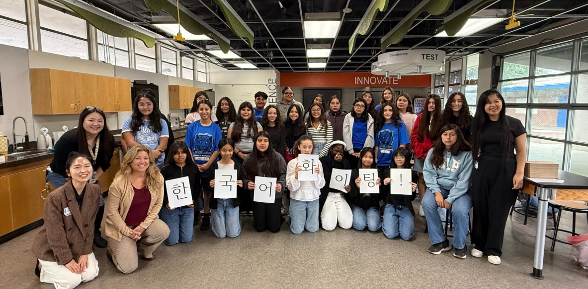 Steam Academy @ Burke “I want to learn Korean.”